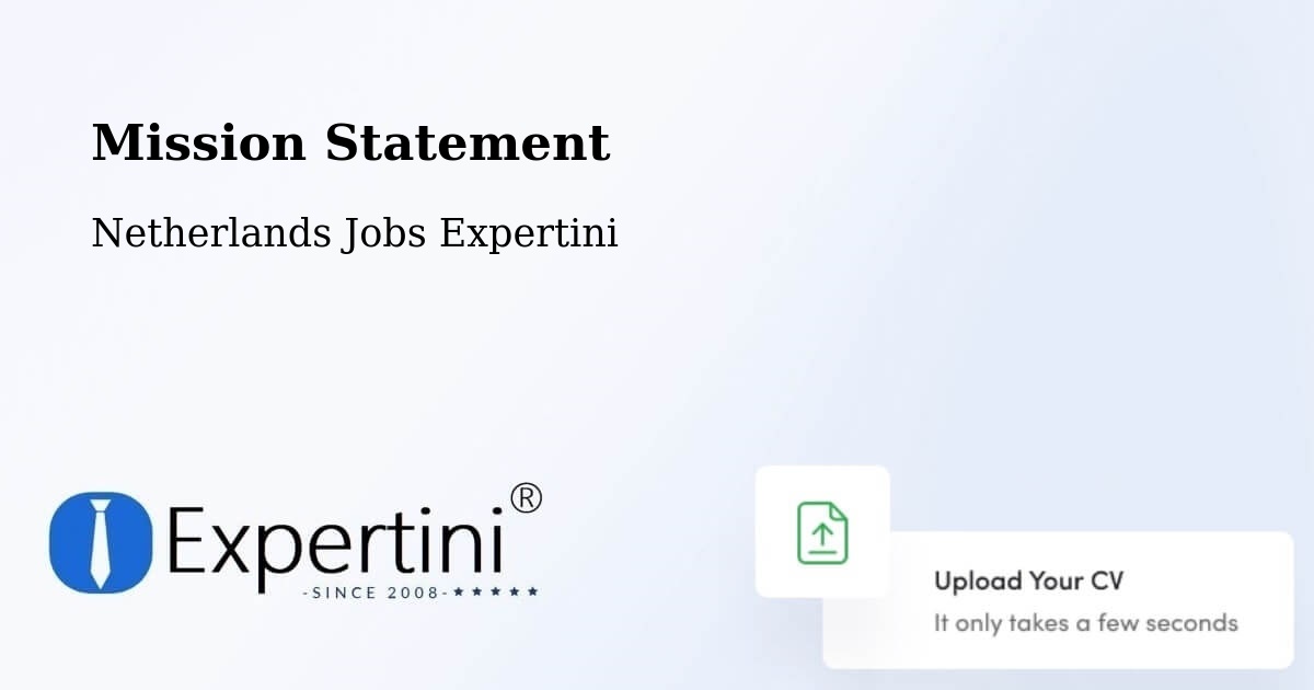 Corporate Mission – Wormerveer - Netherlands Jobs Expertini